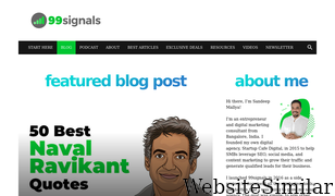 99signals.com Screenshot