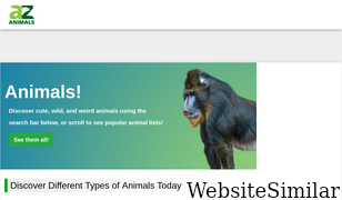 a-z-animals.com Screenshot