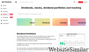 a2-finance.com Screenshot