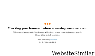 aaanovel.com Screenshot