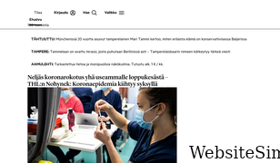 aamulehti.fi Screenshot