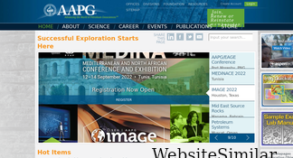 aapg.org Screenshot