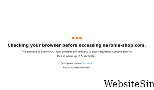 aaronia-shop.com Screenshot