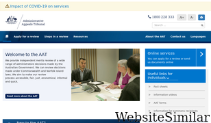 aat.gov.au Screenshot