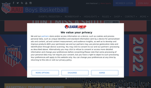 aauboysbasketball.org Screenshot