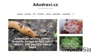 aazdravi.cz Screenshot