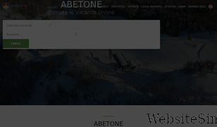 abetone.com Screenshot