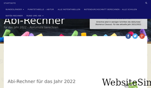 abi-rechner.com Screenshot