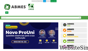 abmes.org.br Screenshot