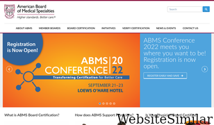 abms.org Screenshot