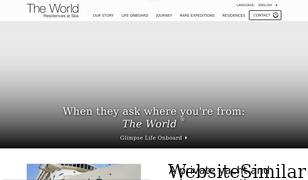 aboardtheworld.com Screenshot