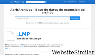 abrirarchivos.info Screenshot