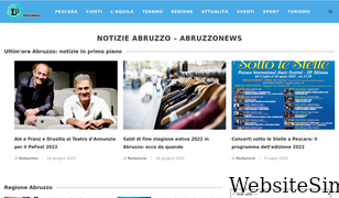 abruzzonews.eu Screenshot