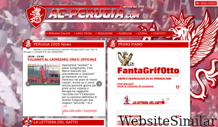 ac-perugia.com Screenshot