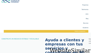 academiadeconsultores.com Screenshot