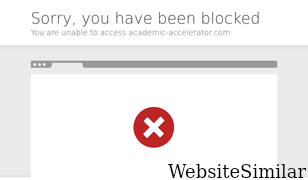 academic-accelerator.com Screenshot