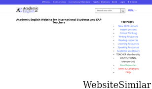 academic-englishuk.com Screenshot