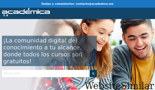 academica.mx Screenshot