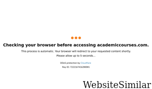 academiccourses.com Screenshot