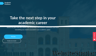 academicpositions.com Screenshot