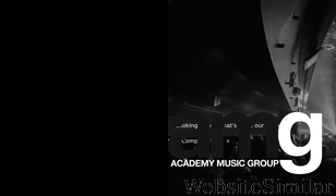 academymusicgroup.com Screenshot