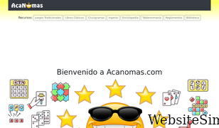 acanomas.com Screenshot