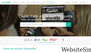acaula.com.ar Screenshot