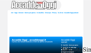 accaddeoggi.it Screenshot