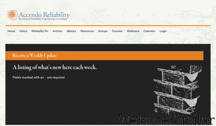 accendoreliability.com Screenshot