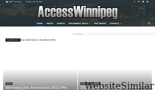 accesswinnipeg.com Screenshot