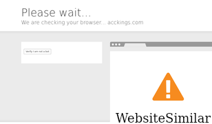 acckings.com Screenshot