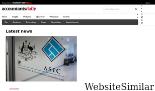 accountantsdaily.com.au Screenshot