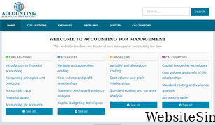 accountingformanagement.org Screenshot