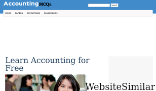 accountingmcqs.com Screenshot