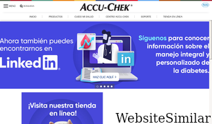 accu-chek.com.mx Screenshot