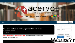 acervomais.com.br Screenshot
