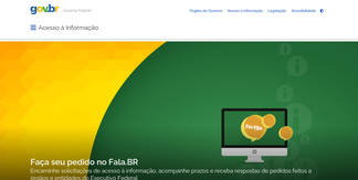 acessoainformacao.gov.br Screenshot
