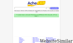 achecep.com.br Screenshot