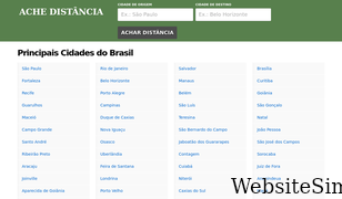 achedistancia.com.br Screenshot
