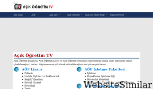 acikogretimtv.com Screenshot