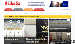 aciksoz.com.tr Screenshot