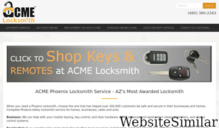 acmelocksmith.com Screenshot