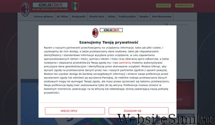 acmilan.com.pl Screenshot