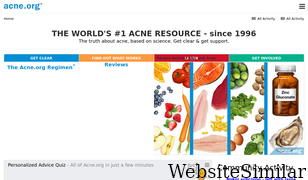 acne.org Screenshot