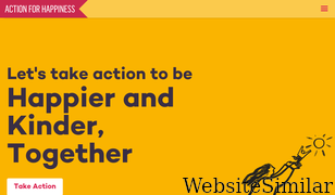 actionforhappiness.org Screenshot