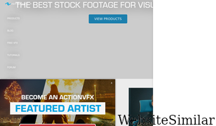 actionvfx.com Screenshot