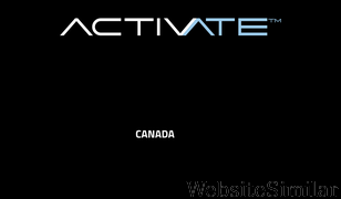activate.ca Screenshot