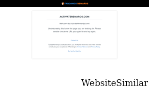 activaterewards.com Screenshot
