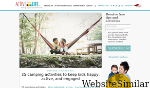activeforlife.com Screenshot