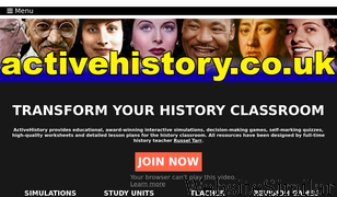 activehistory.co.uk Screenshot